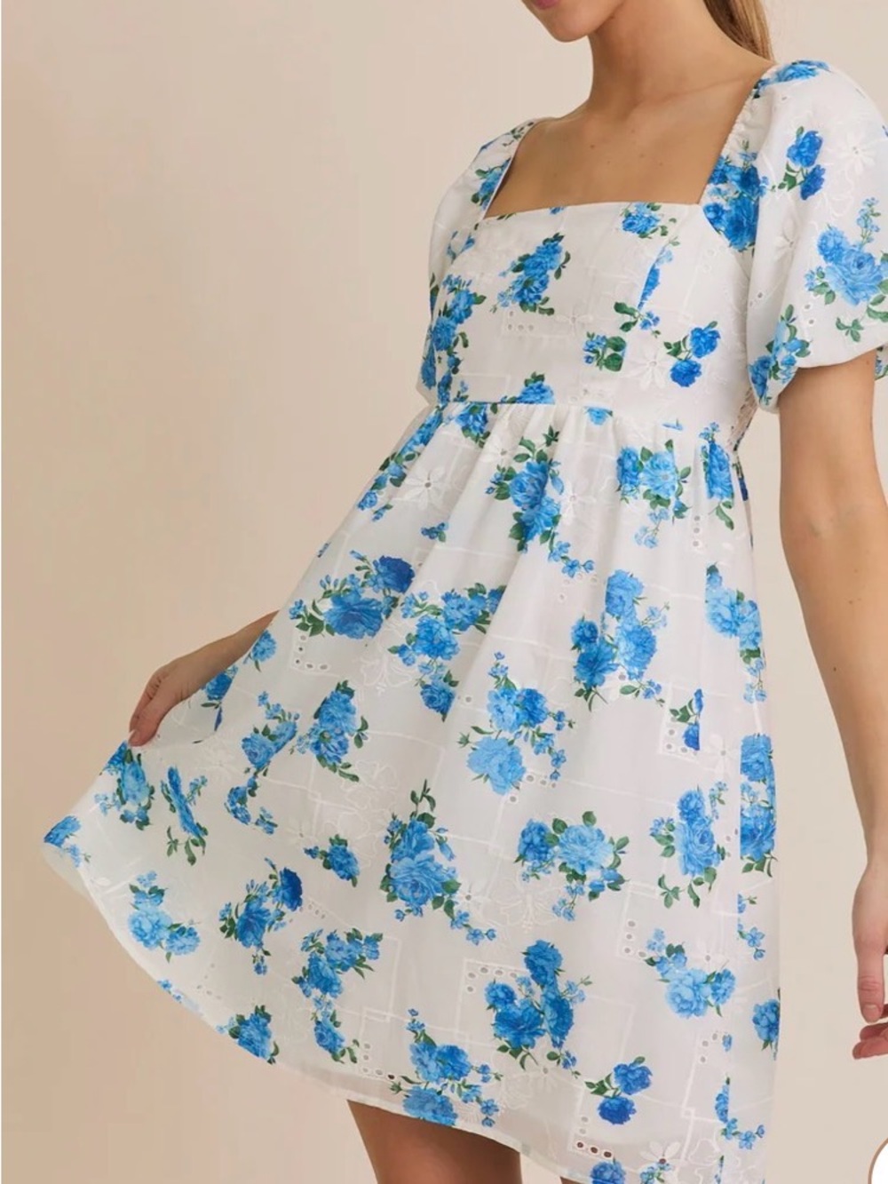 Gilli Blue Floral Mini